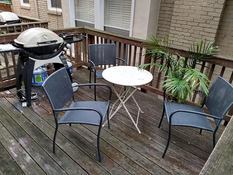 Deck with Grill