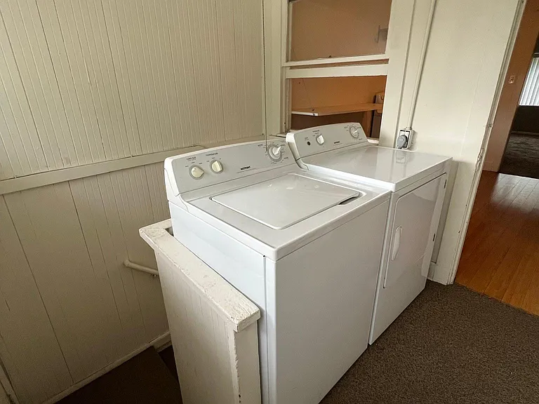 Laundry and back door entry