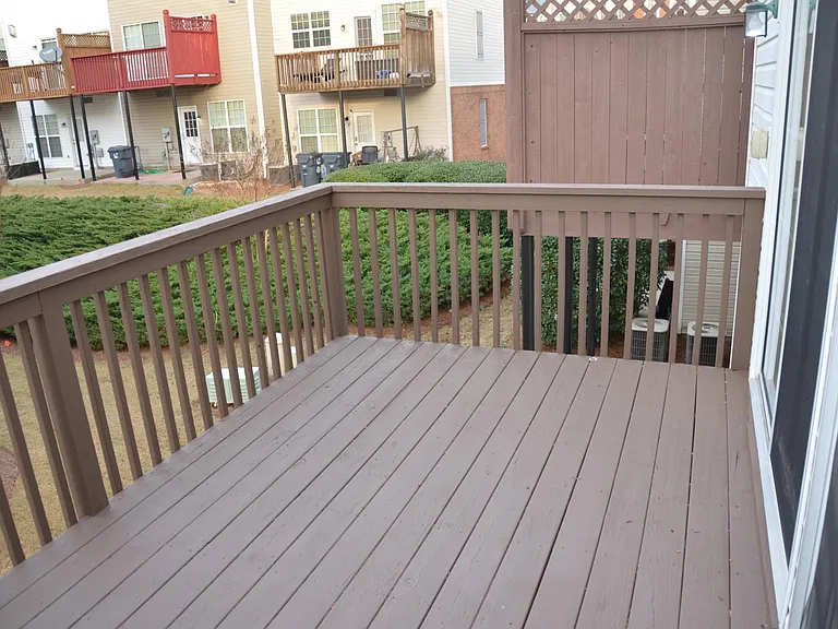 Large Deck for Entertainment