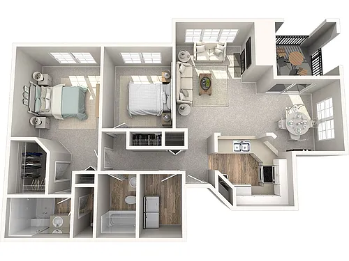 Floor plan Birch C