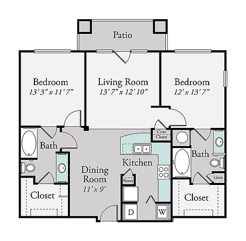 Floor plan B2