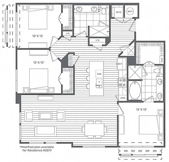 Floor plan 3A