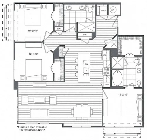 Floor plan 3A