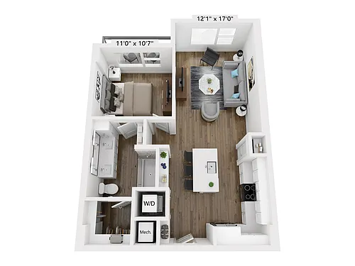 Floor plan A3 Alt