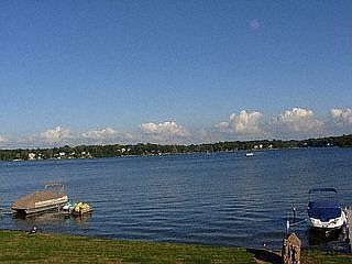 Lake view from back