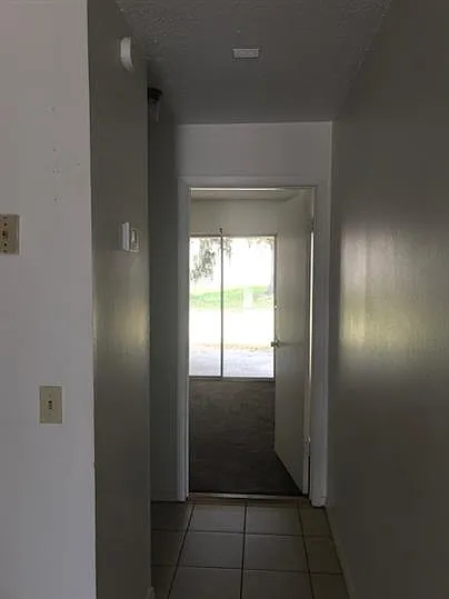 Hallway View (Please note - all units have the same layout. Appliance colors may vary)