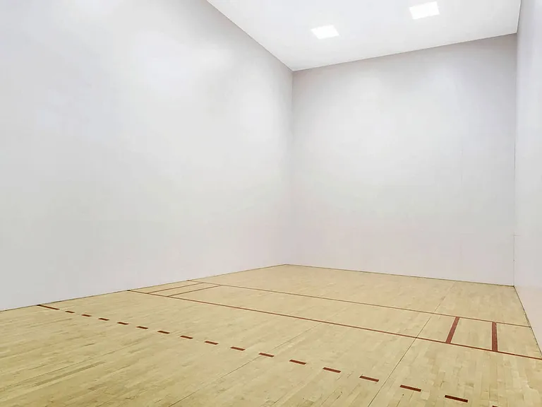 Stay active and have fun on the indoor racquetball court, perfect for friendly matches and improving your game.