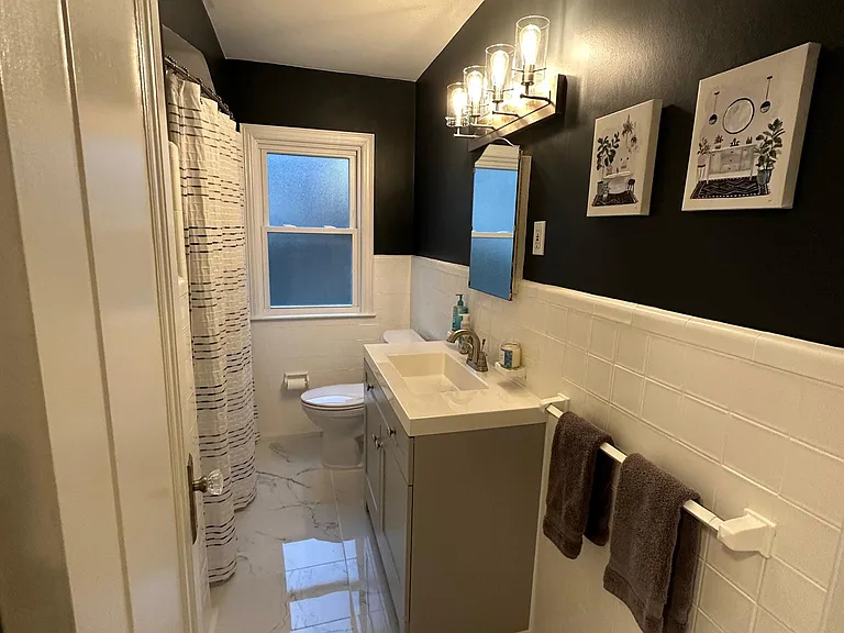 Updated bathroom