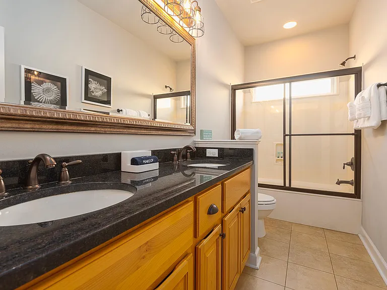 bathroom, 2nd floor hallway