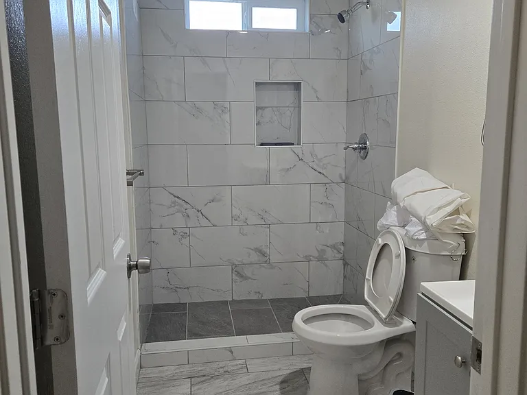 hallway bathroom