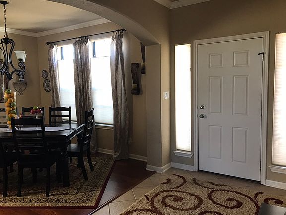 Entry way and dining