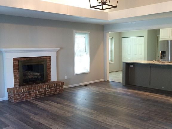 Great room open to kitchen.