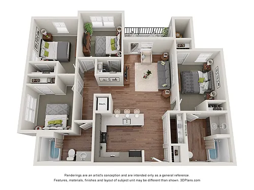 Floor plan D1