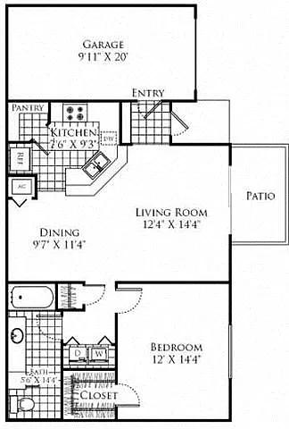 Floor plan The Monticello