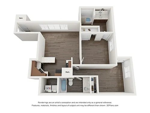 Floor plan B4UF Floor Plan