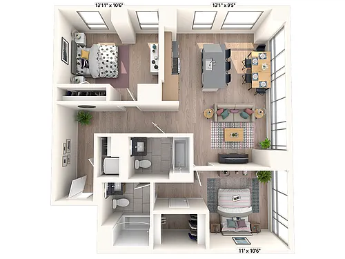 Floor plan T-D2