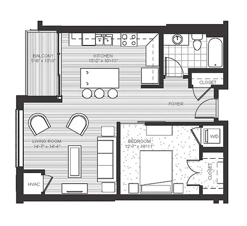 Floor plan E2 - Helium