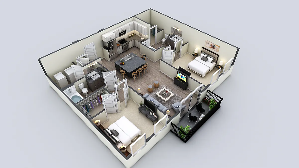 Floor plan B1