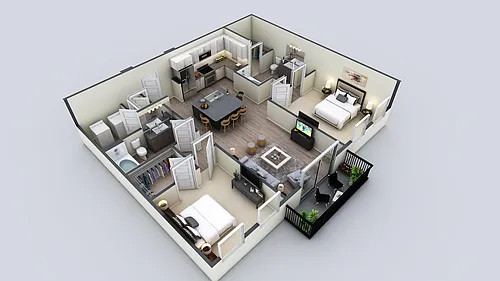 Floor plan B1S