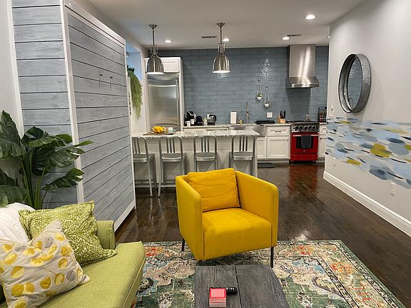 bright open living area