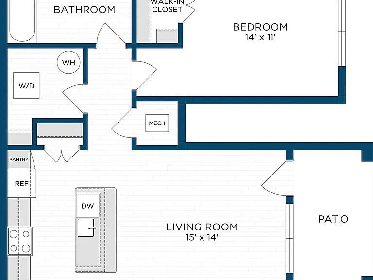 Floor Plan A3 | Echelon at Charlotte | Apartments in Charlotte, NC Floor Plan A3 | Echelon at Charlotte | Apartments in Charlotte, NC