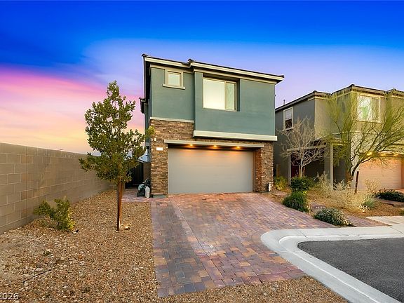 Front exterior 300 Wind Poppy Street Las Vegas
