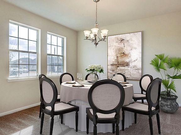 Elegant dining room