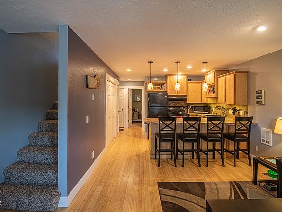 Living room to kitchen