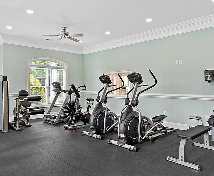 Elevate your fitness routine in our well-equipped fitness center, designed for your health and wellness.