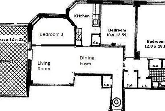 2nd image of 135 E 54th St APT 15G