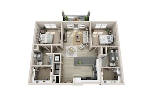 Floor plan B4