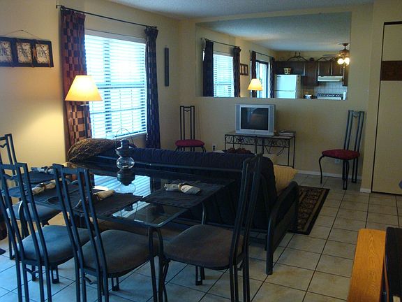Dining Room Opens to Large Living Area