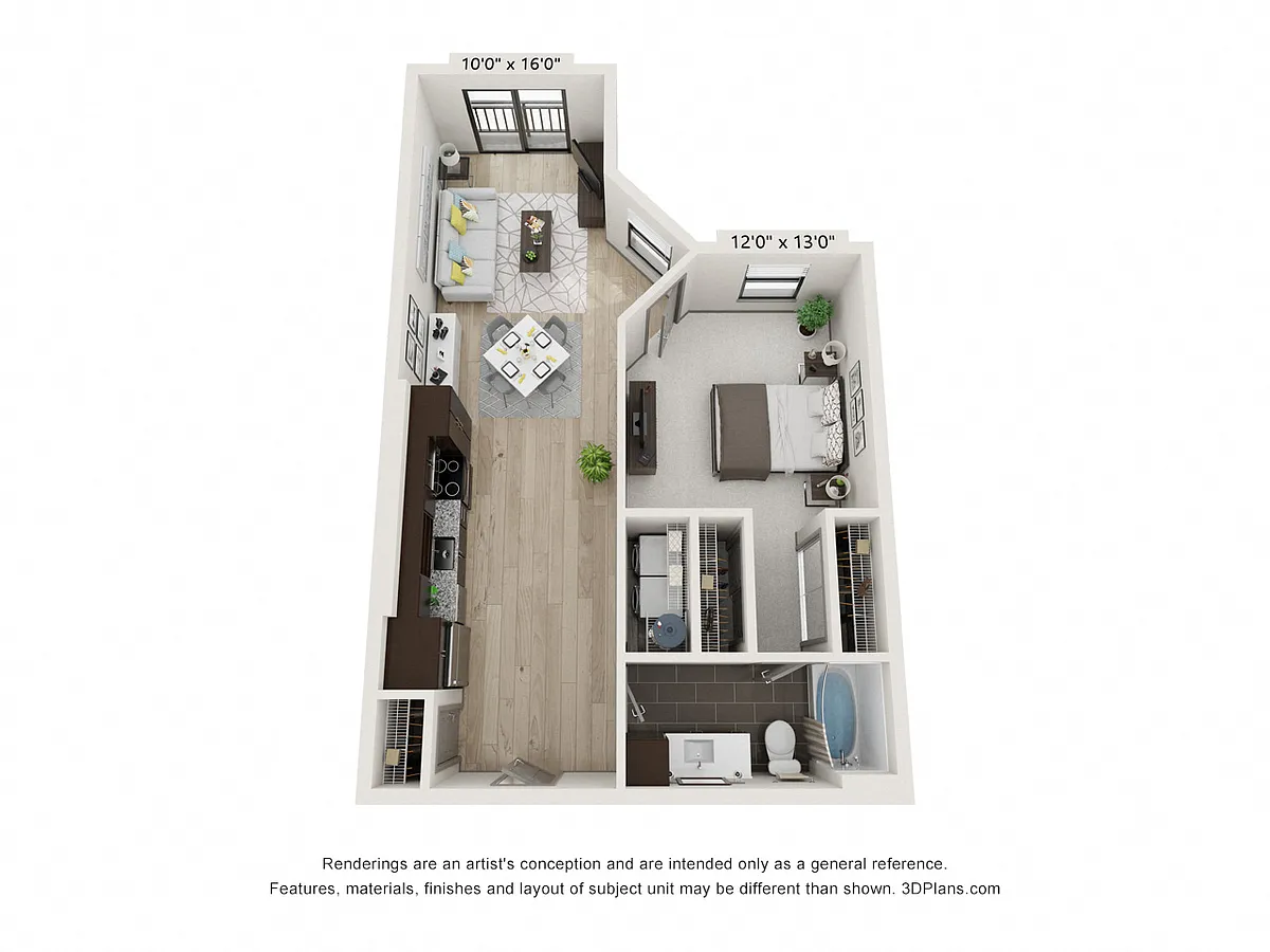 Floor plan The Hays - A7