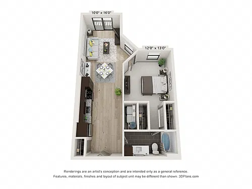 Floor plan The Hays - A7
