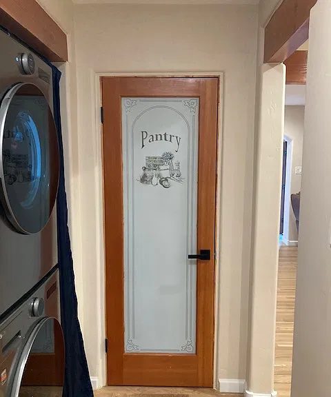 Pantry off the kitchen