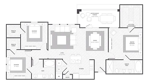 Floor plan C1-Fanfare
