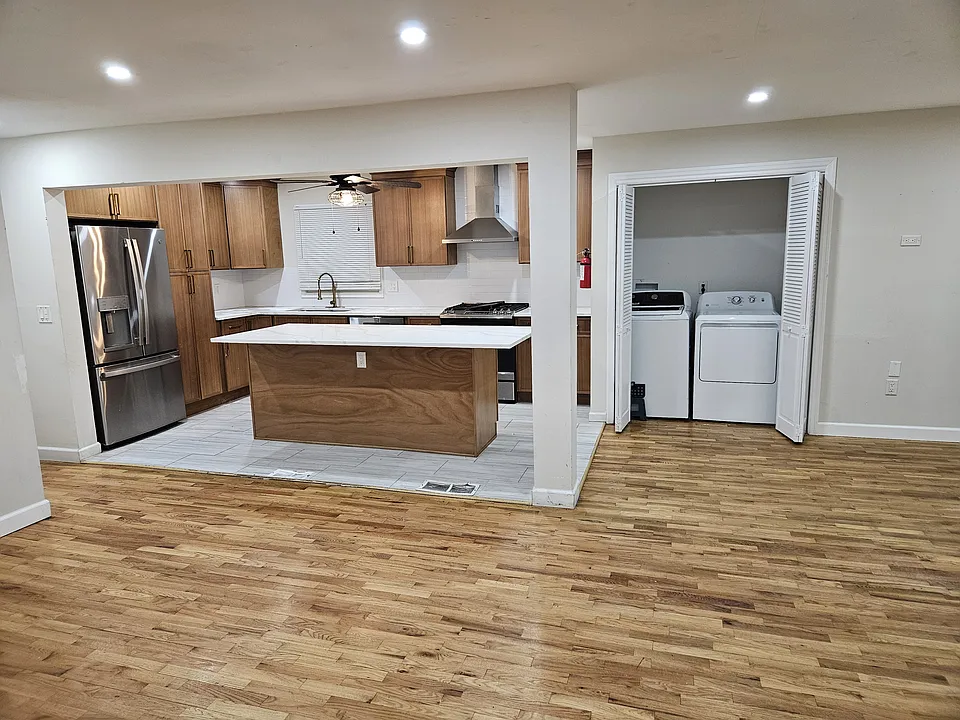 Washer & Dryer included with rental.