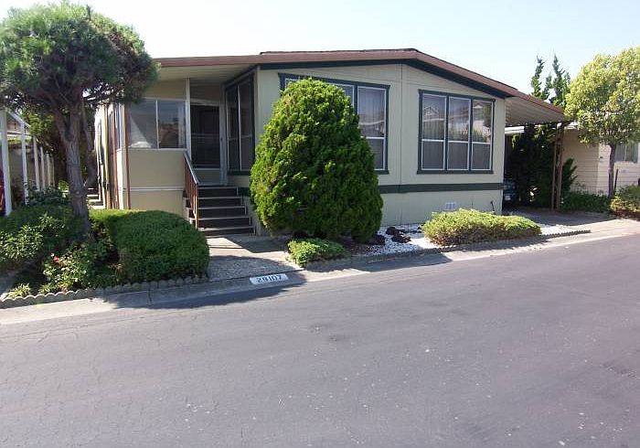 Across from guest parking