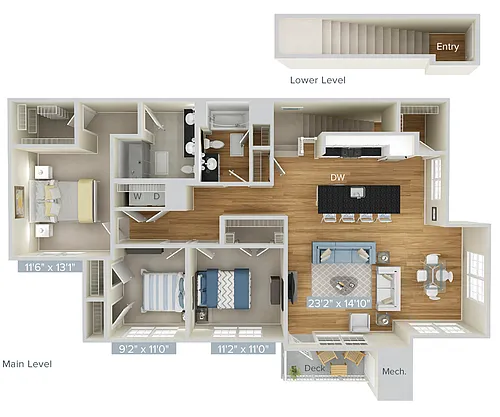 Floor plan C1-1500