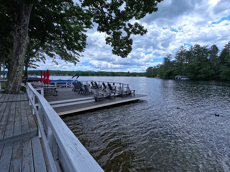 Swimming area and sundeck