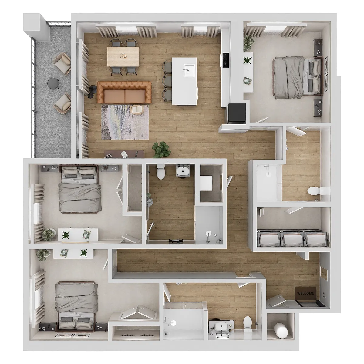 Floor plan C1