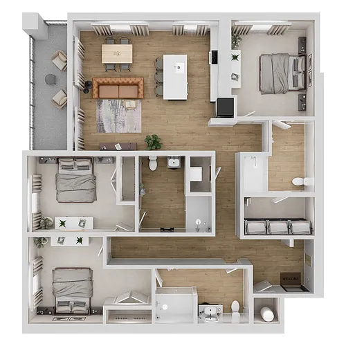 Floor plan C1