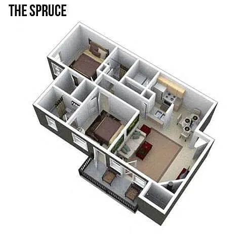 Floor plan Spruce