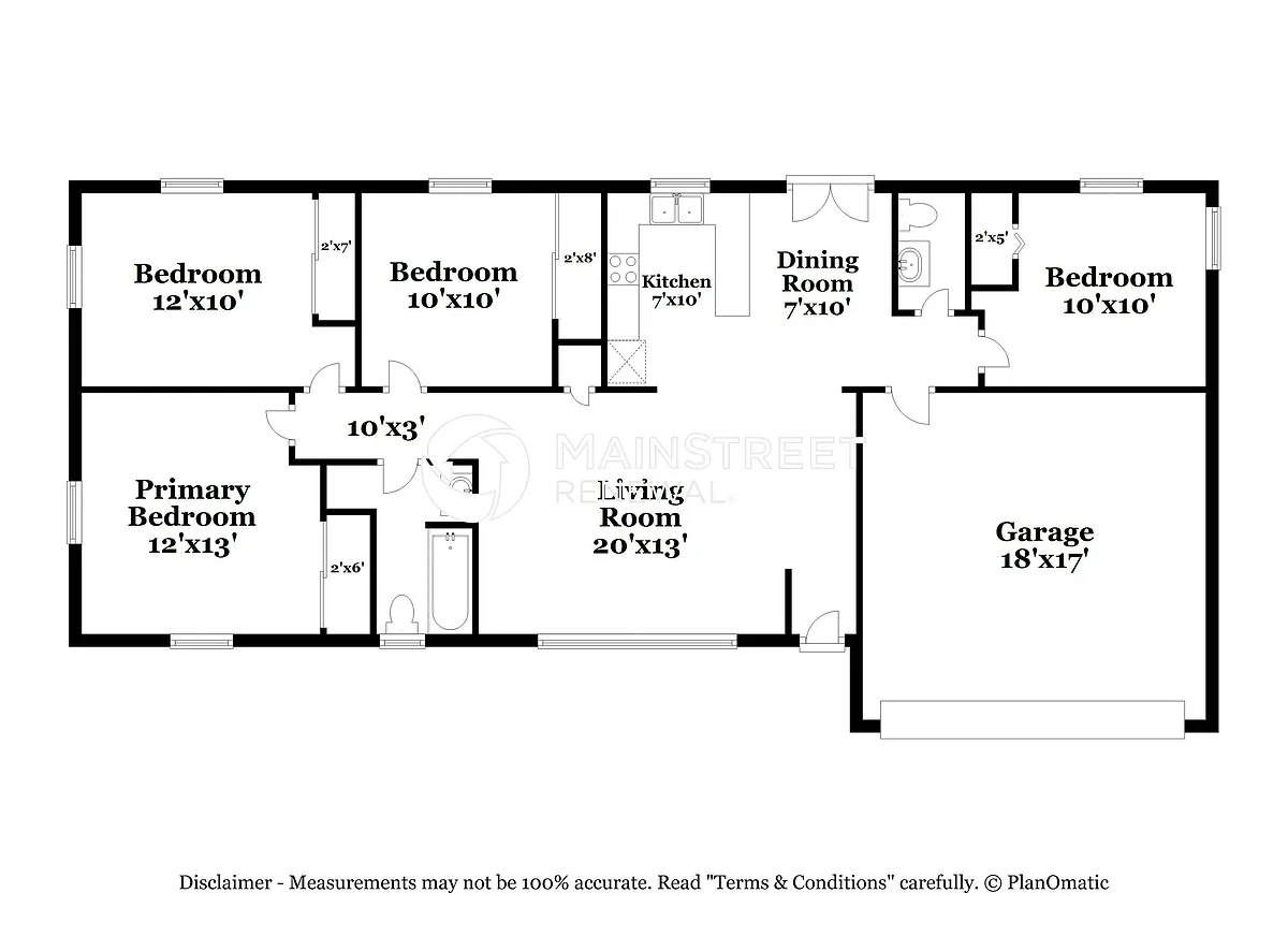 Floor Plan - 3325 Loral Dr