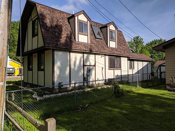 West side (back) of house