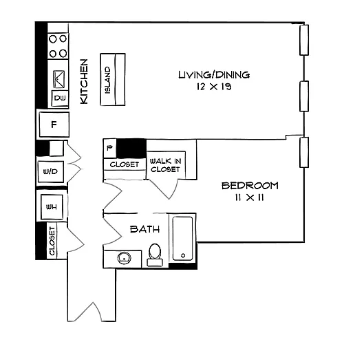 Floor plan Design 1C