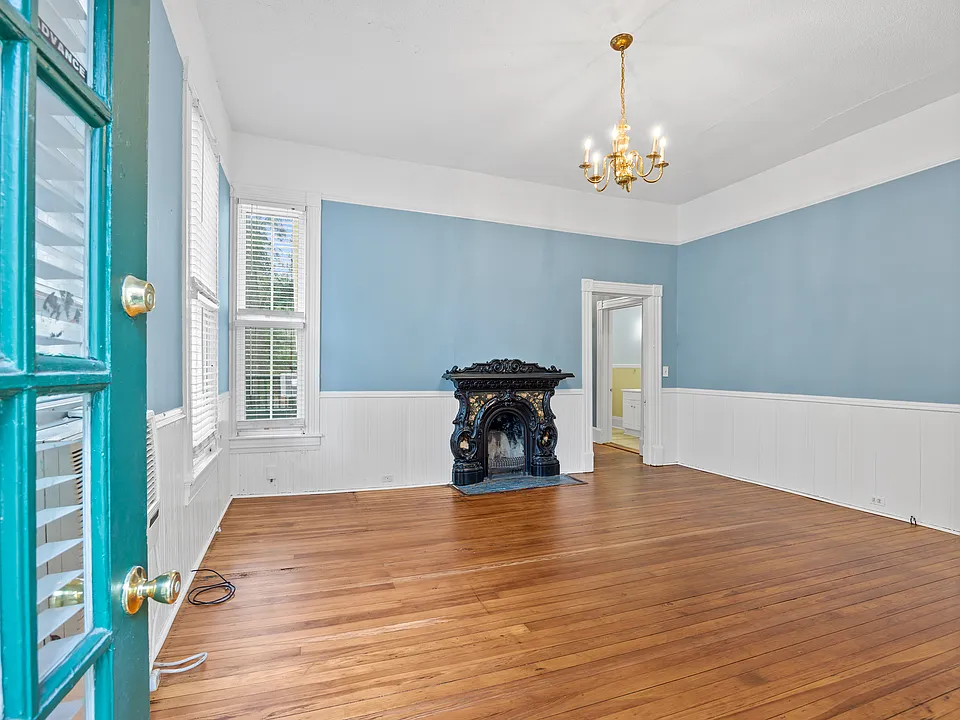 Living room, from front door