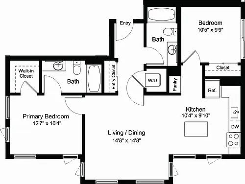Floor plan B1