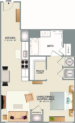 Floor plan Reserve A2