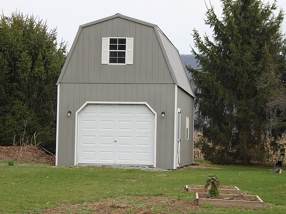 2-story storage shed